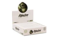 AFGHAN HEMP NATURAL UNREFINED ROLLING PAPERS - KING SIZE