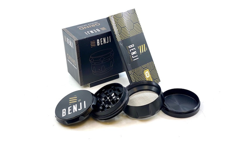 Benji - GRIND - Aluminum Grinder + Booklet