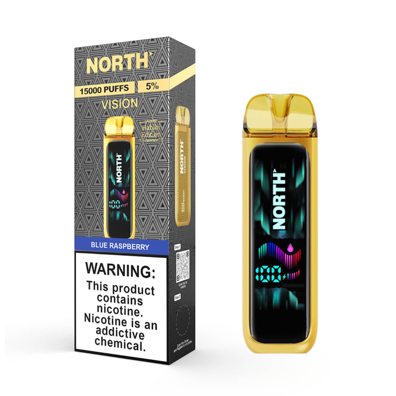 NORTH VISION (15K) PUFFS DISPOSIBALE VAPE