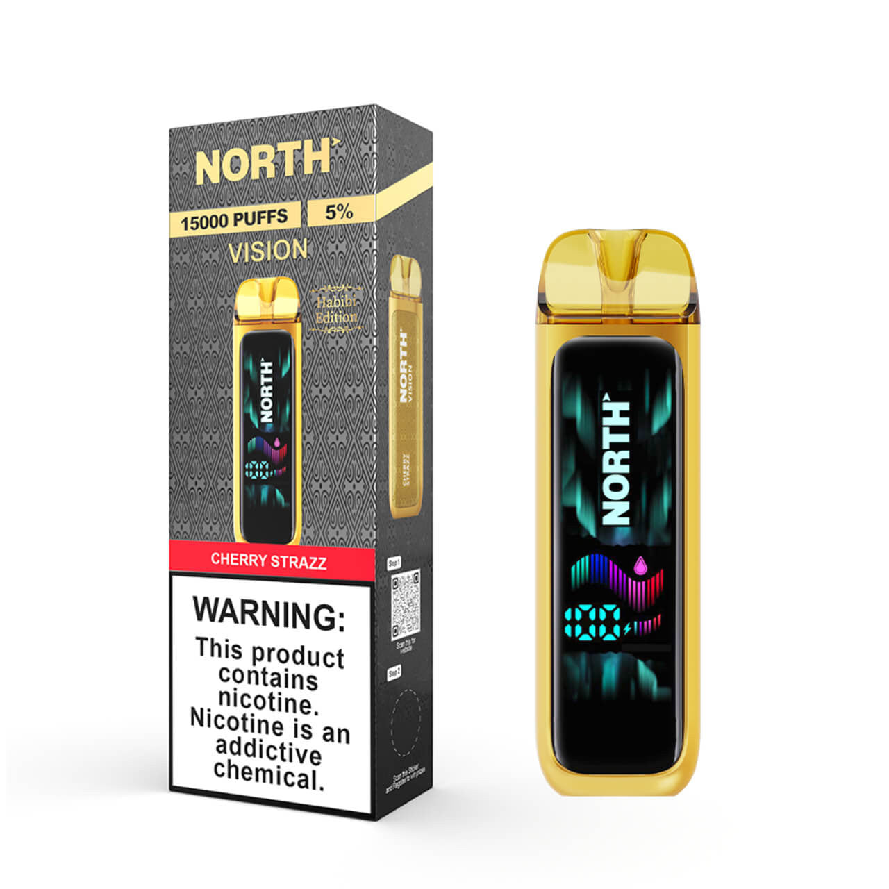 NORTH VISION (15K) PUFFS DISPOSIBALE VAPE