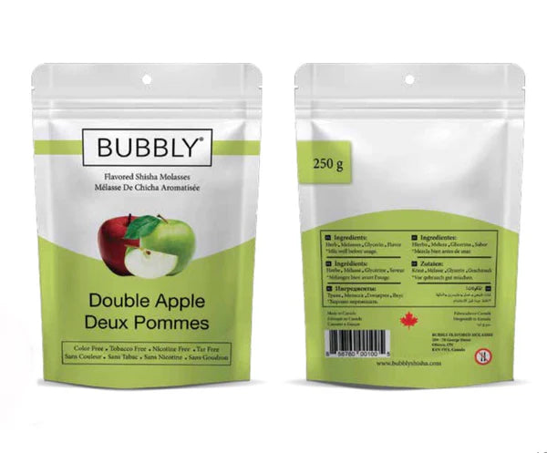 Bubbly Shisha Flavors – 250 g Herbal Hookah Flavors