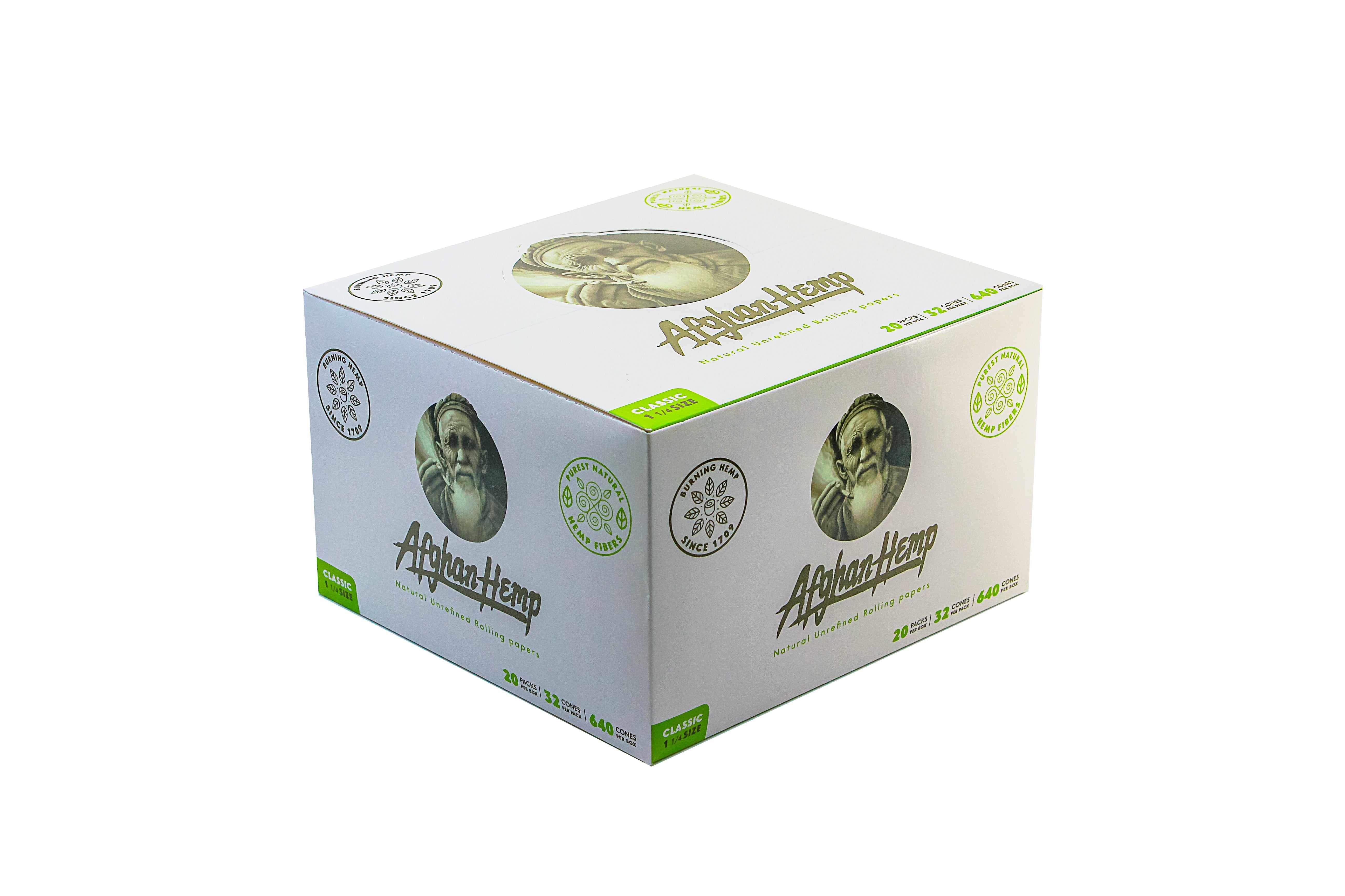 Afghan Hemp - Multipack Cone Box (Full Case)