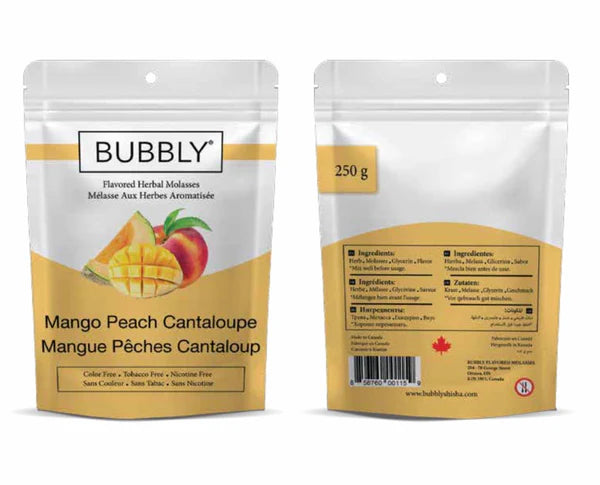 Bubbly Shisha Flavors – 250 g Herbal Hookah Flavors