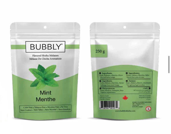 Bubbly Shisha Flavors – 250 g Herbal Hookah Flavors