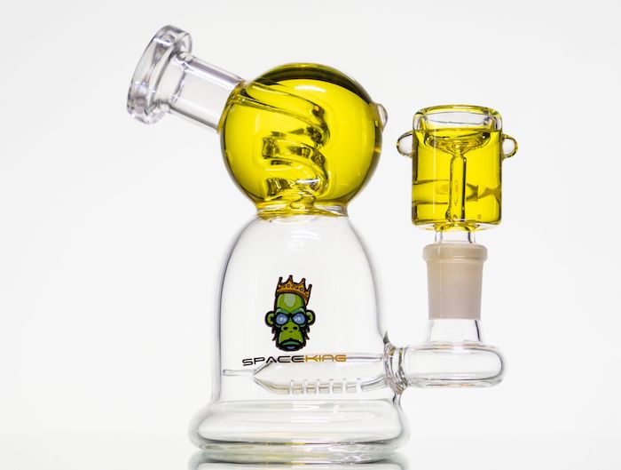 Space King Glass - 'Space Glacier' Freezable Bong