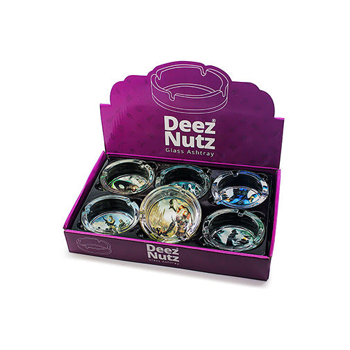 Deez Nutz Glass Ashtray (Box of 6)