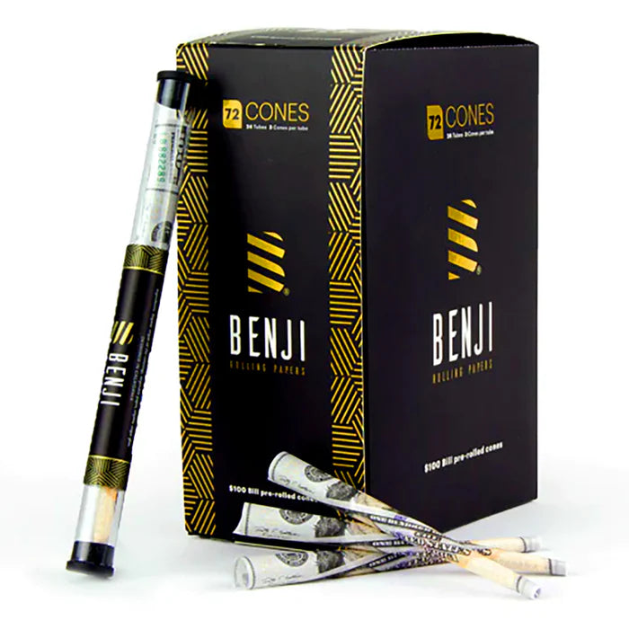 BENJI ROLLING PAPERS - 72 CONES