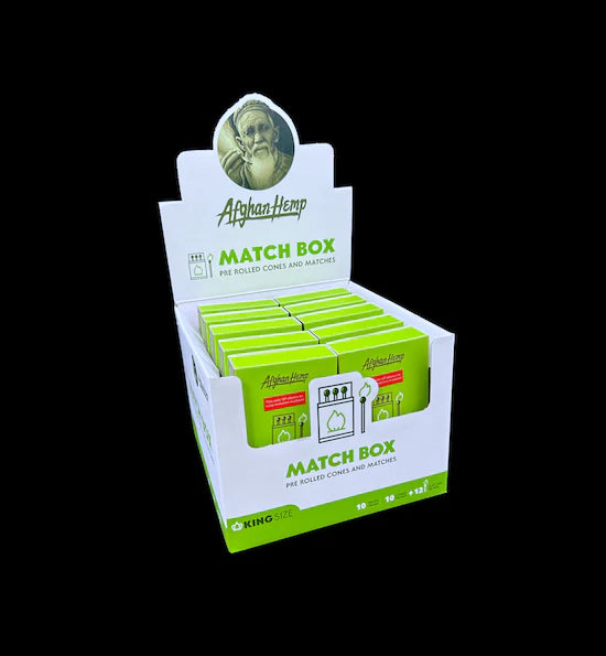 Afghan Hemp - Match Box (10ct)